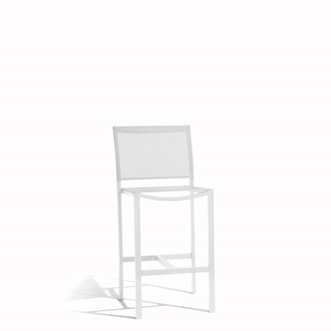 Manutti Latona Barstool 60 White AF08 - Textiles White (T008)