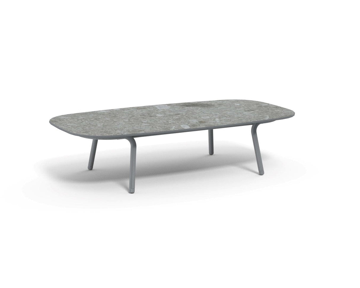 Manutti Minus Table 148x74cm S 35h Hauteur: 35cm Flint AF13 Céramique Fossil 12mm (5K53)