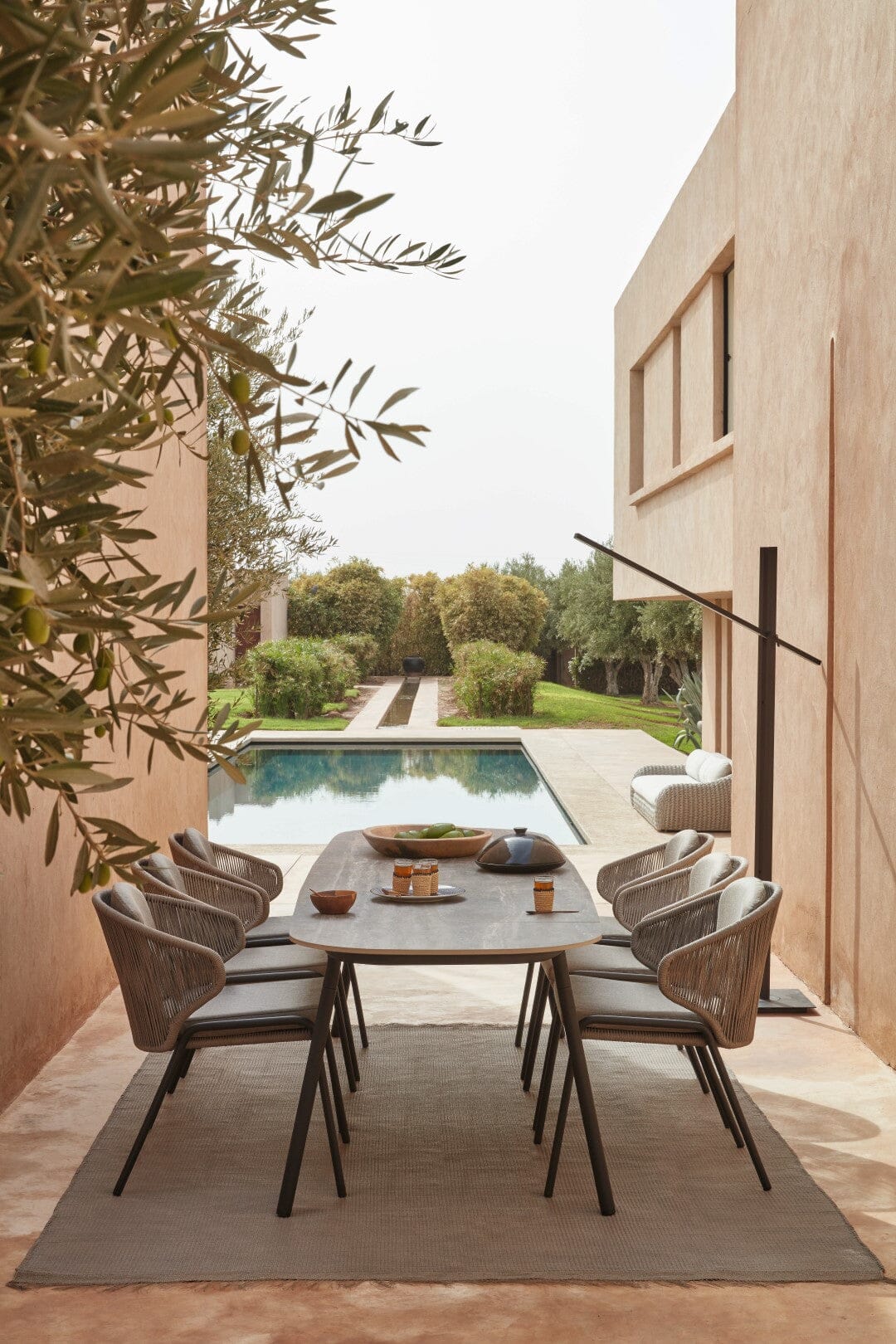 Manutti Minus Table 220x100cm D 75h Hauteur: 75cm