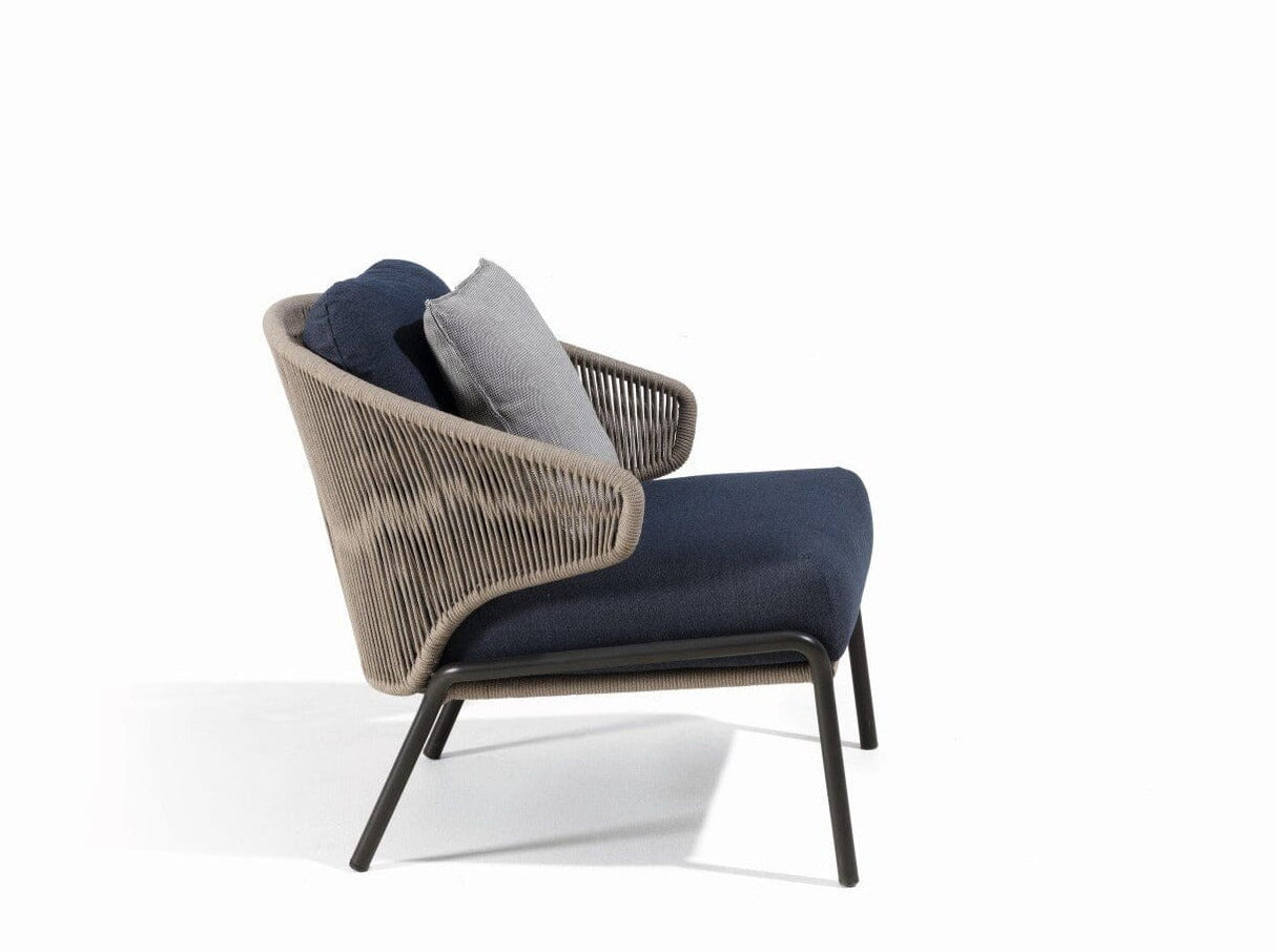 Manutti Radoc Radius Canapé 2,5-Seater, coussins en sus