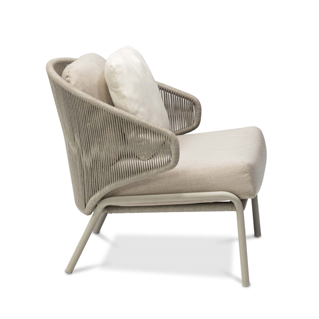 Manutti Radoc Radius Fauteuil club 1-Seater, coussin en sus