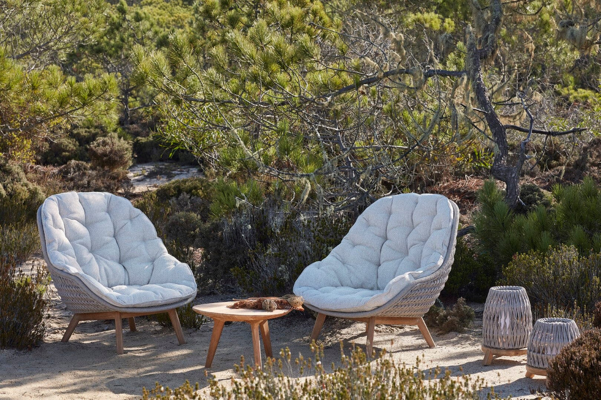 Manutti Sandua Fauteuil Lounge High Back, coussins en sus