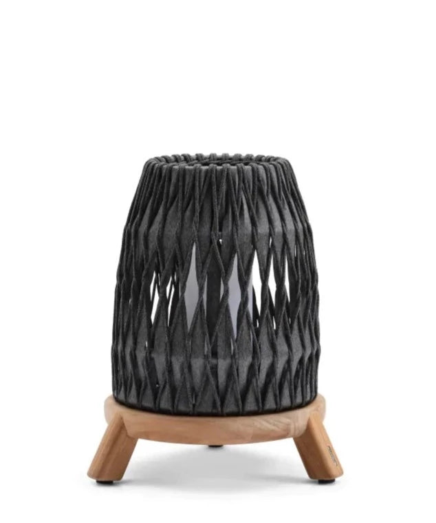 Manutti Sandua Lighting LED Medium Teak Natural HFTK Dicord Anthracite 1B01