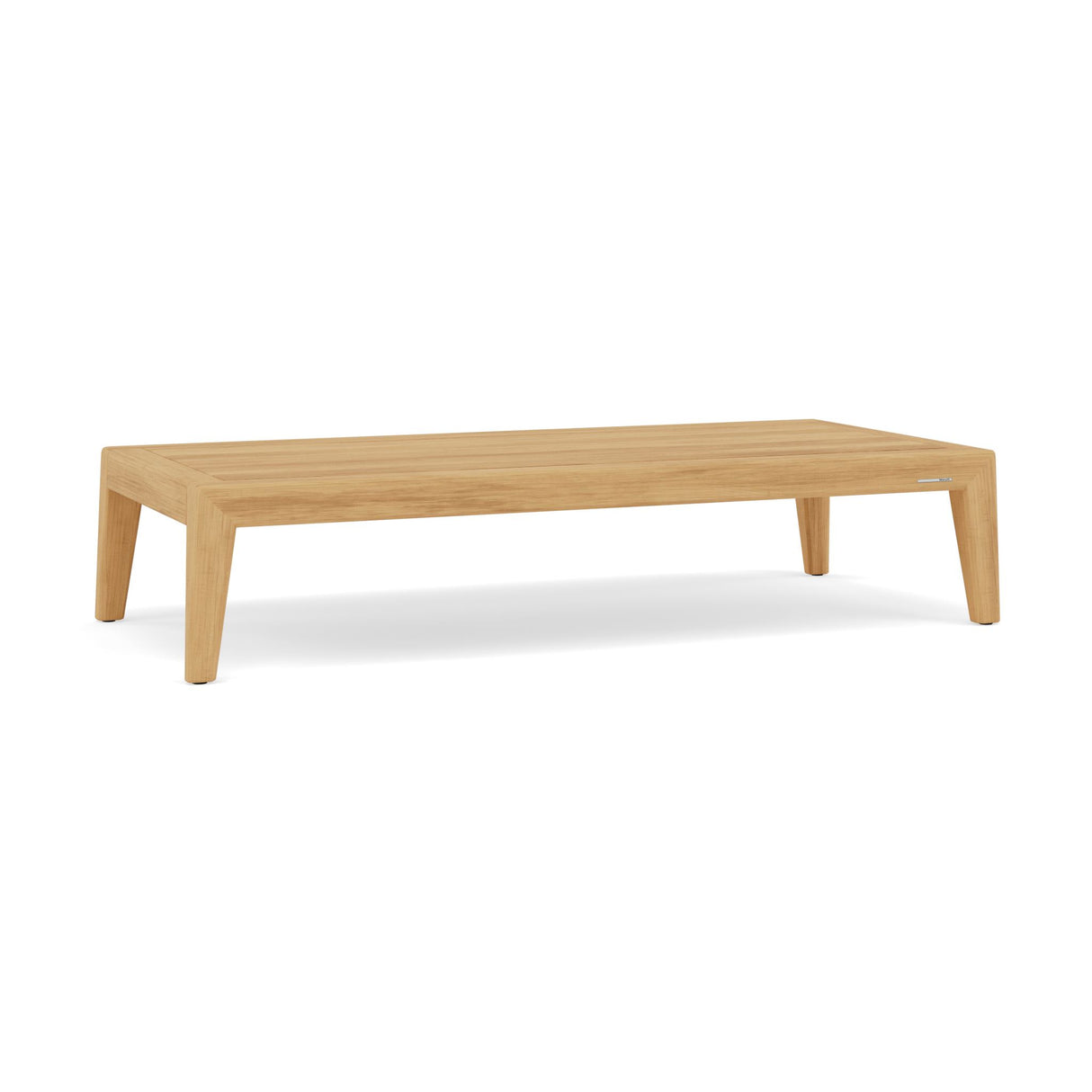 Manutti Sunrise Coffee Table 165x74cm Hauteur: 35cm Teak Brushed (HFTB) + Teak Brushed (2H36)