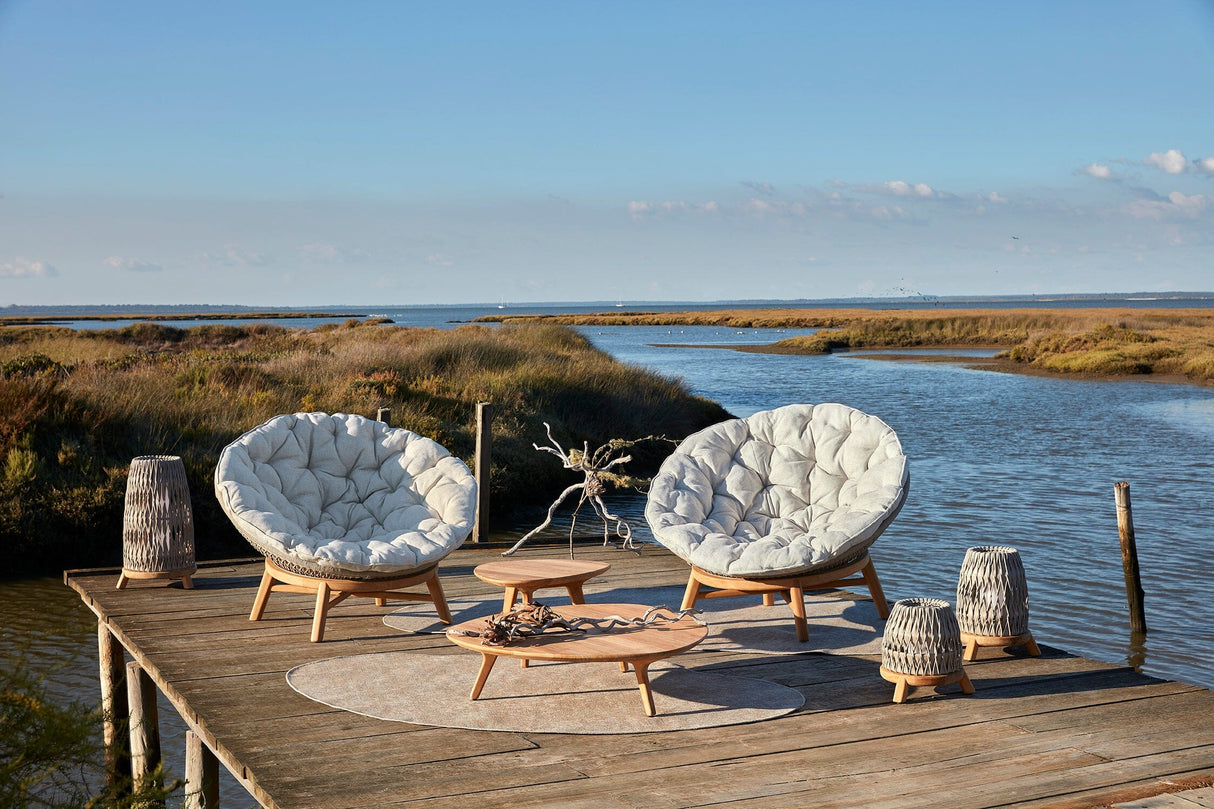 Manutti Torsa Organic Table basse Ø100cm Hauteur: 24cm