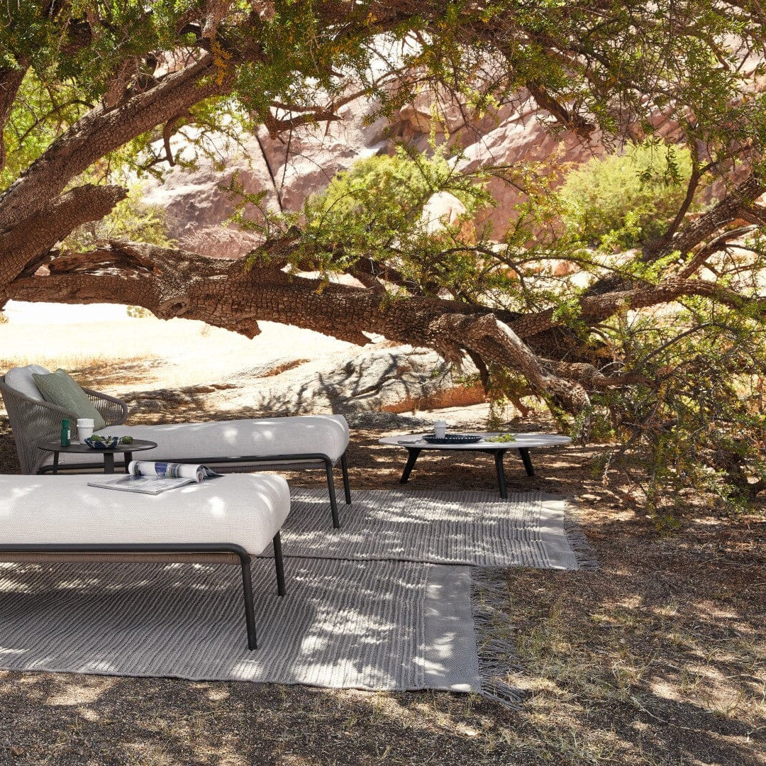 Manutti Torsa Table ø125cm A 25h Hauteur: 25cm