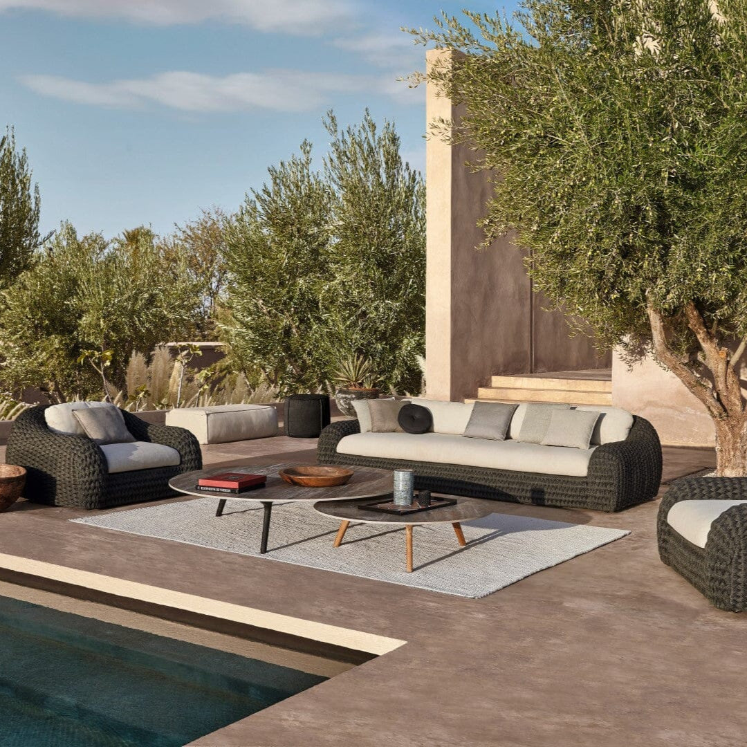 Manutti Torsa Table ø148cm A 30h Hauteur: 30cm