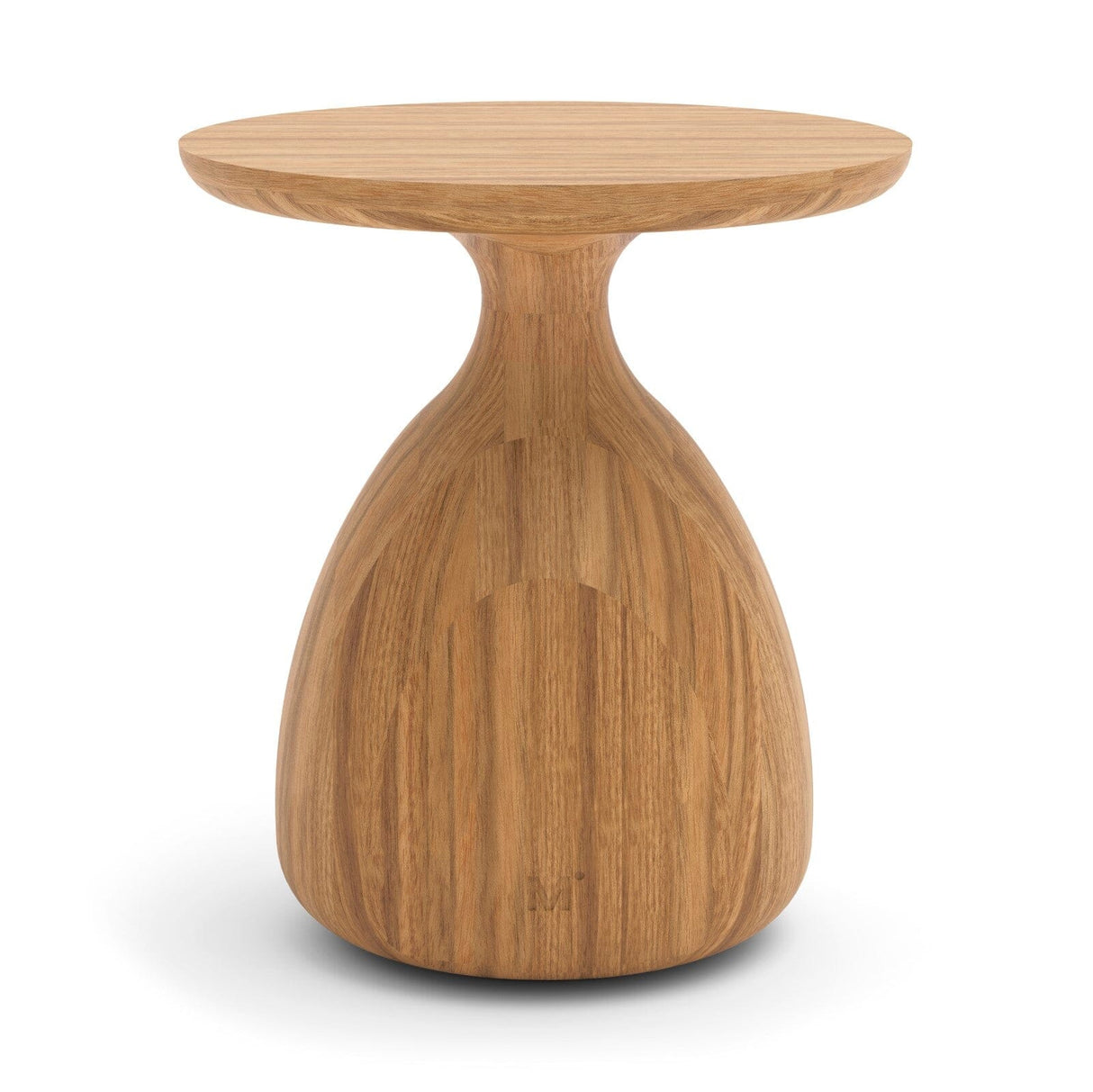 Manutti Tsuki Side Table ø35cm Hauteur: 39cm Teak brushed