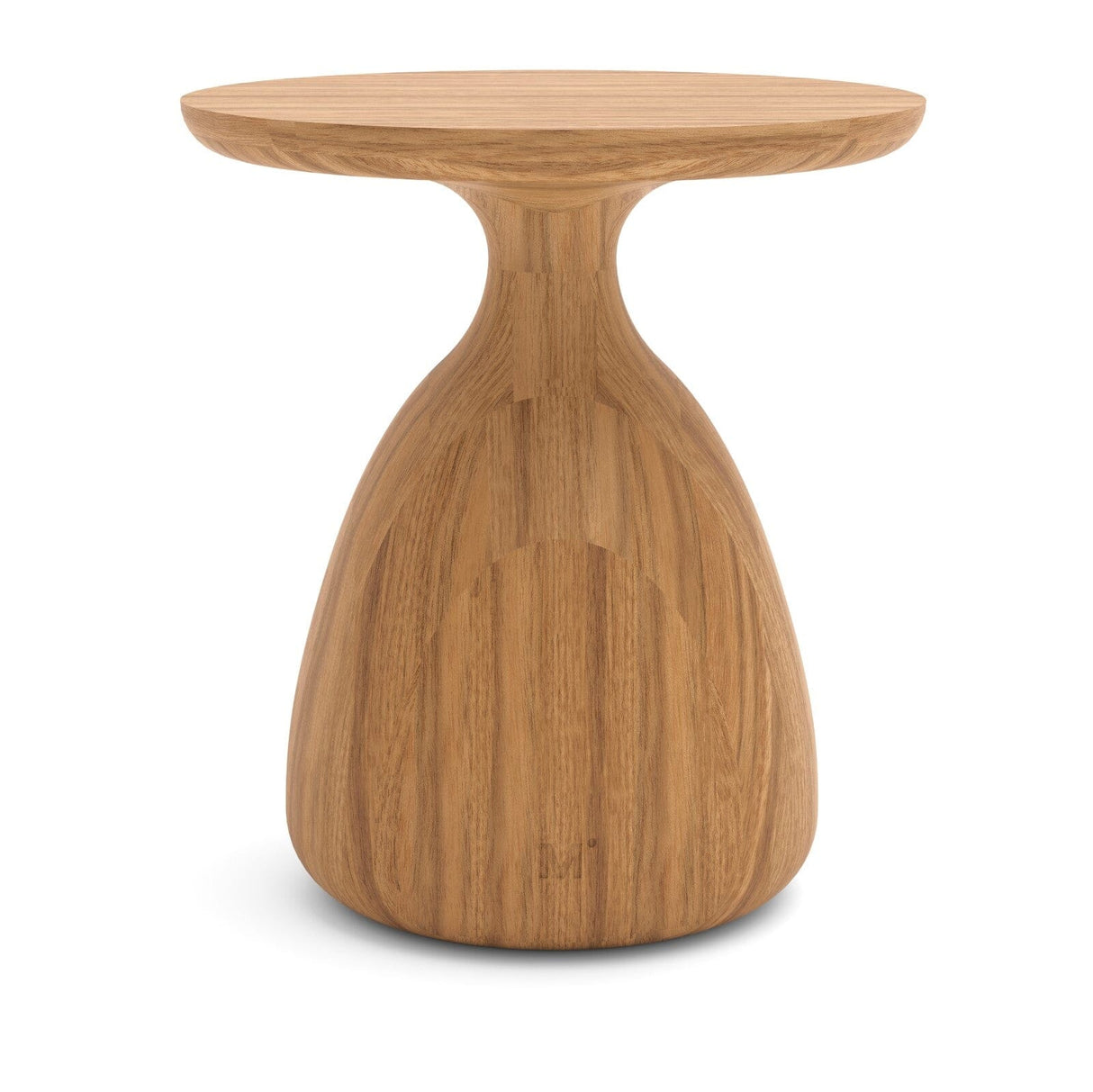 Manutti Tsuki Side Table ø40cm Hauteur: 45cm Teak brushed