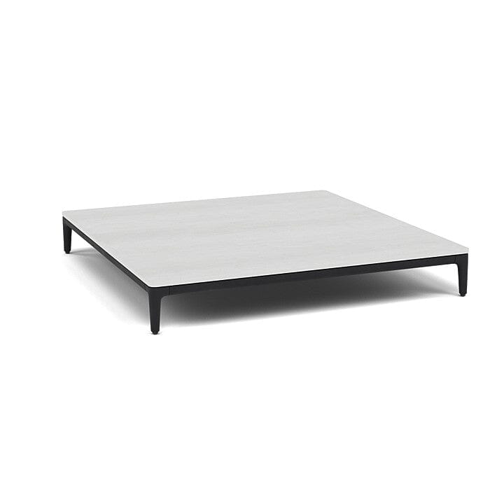 Manutti Zendo Sense Coffee Table 96x96cm H:15cm Lava AF10 Ceramic Perla 12mm 5K66