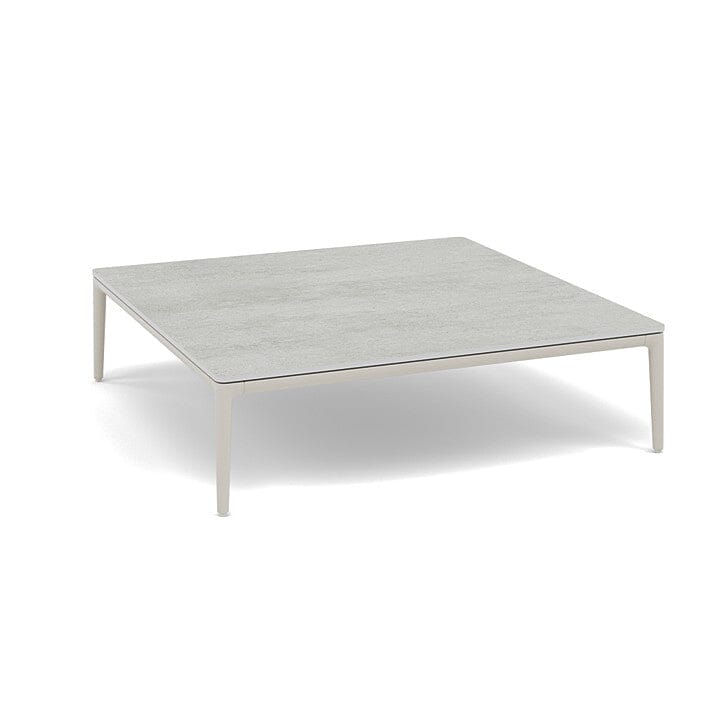 Manutti Zendo Sense Outdoor Coffee Table 96x96cm H:25cm Flint AF13 Ceramic Concrete 12mm 5K68