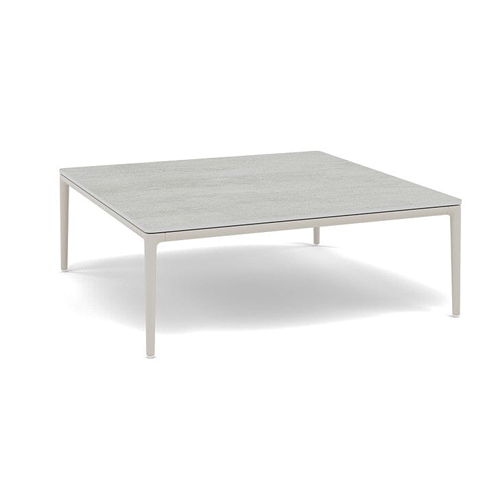 Manutti Zendo Sense Outdoor Coffee Table 96x96cm H:35cm Flint AF13 Ceramic Concrete 12mm 5K68