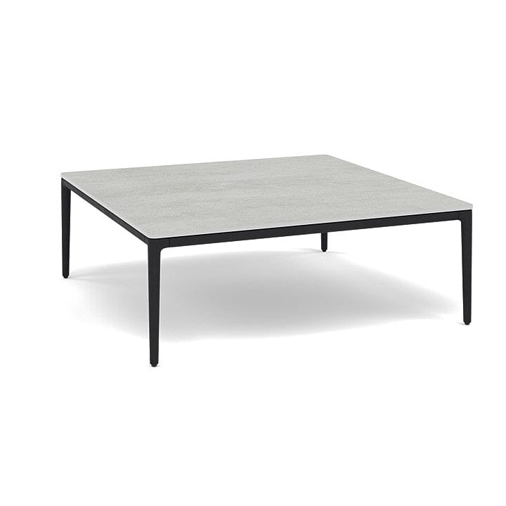 Manutti Zendo Sense Outdoor Coffee Table 96x96cm H:35cm Lava AF10 Ceramic Concrete 12mm 5K68