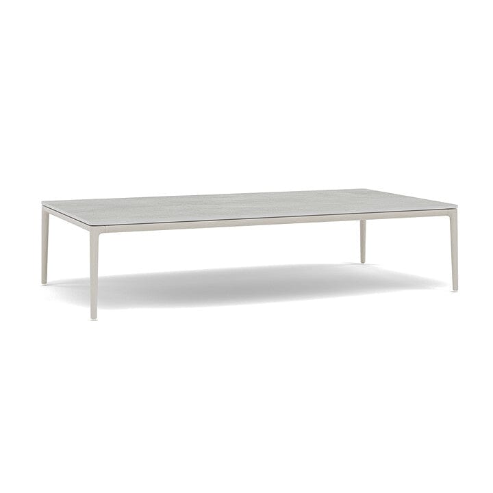 Manutti Zendo Sense Outdoor Side Table 150x80cm H:35cm Flint AF13 Ceramic Concrete 12mm 5K68