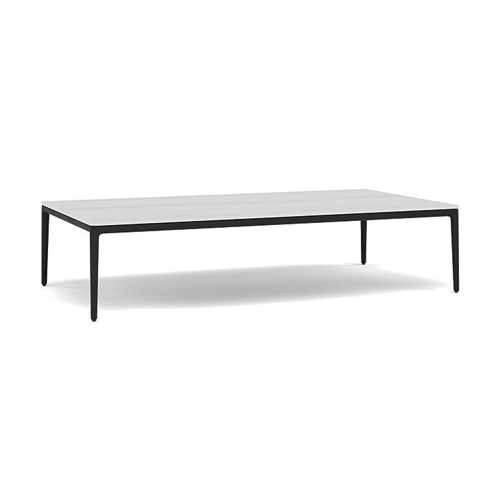 Manutti Zendo Sense Outdoor Side Table 150x80cm H:35cm Lava AF10 Ceramic Perla 12mm 5K66