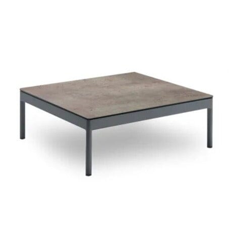 Mazuvo Bergen Table basse 75x75cm H:28cm HPL Compact Fossil 12mm