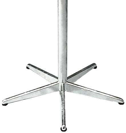 Mazuvo Deluxe Pied bistro rabattable 5 branches H:72cm Zingué au feu