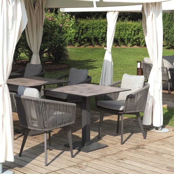 Mazuvo Lady Fauteuil repas, coussins inclus