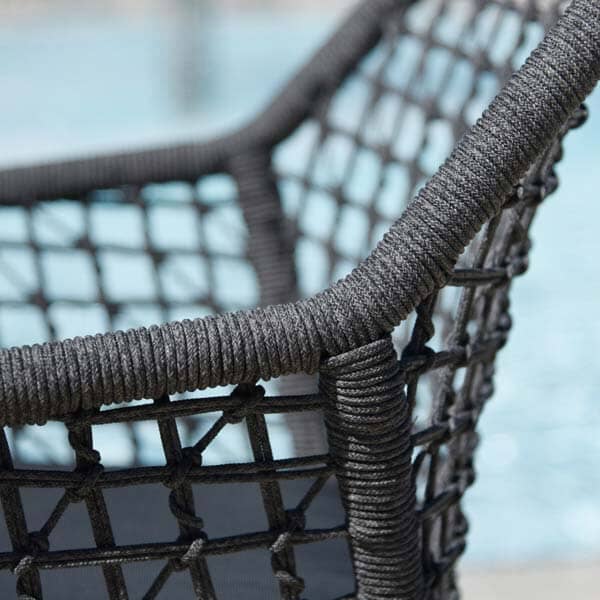 Mazuvo Milton Fauteuil repas haut dossier avec coussin