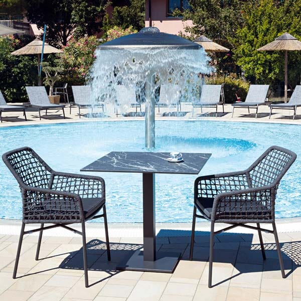 Mazuvo Milton Fauteuil repas haut dossier avec coussin