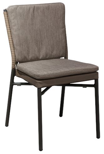 Mazuvo Nicole Chaise repas, coussins inclus
