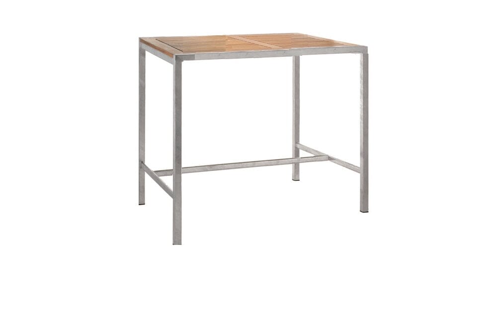 Mazuvo Quadro Teak Table haute 80x80cm H:110cm