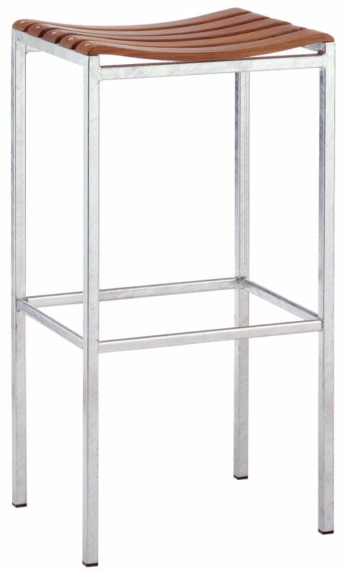 Mazuvo Quadro Teak Tabouret bar H:80cm