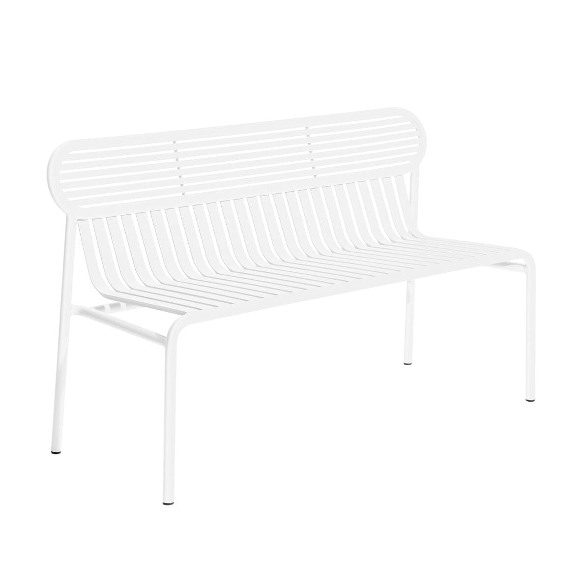 Petite Friture Week-end Banc de jardin Blanc