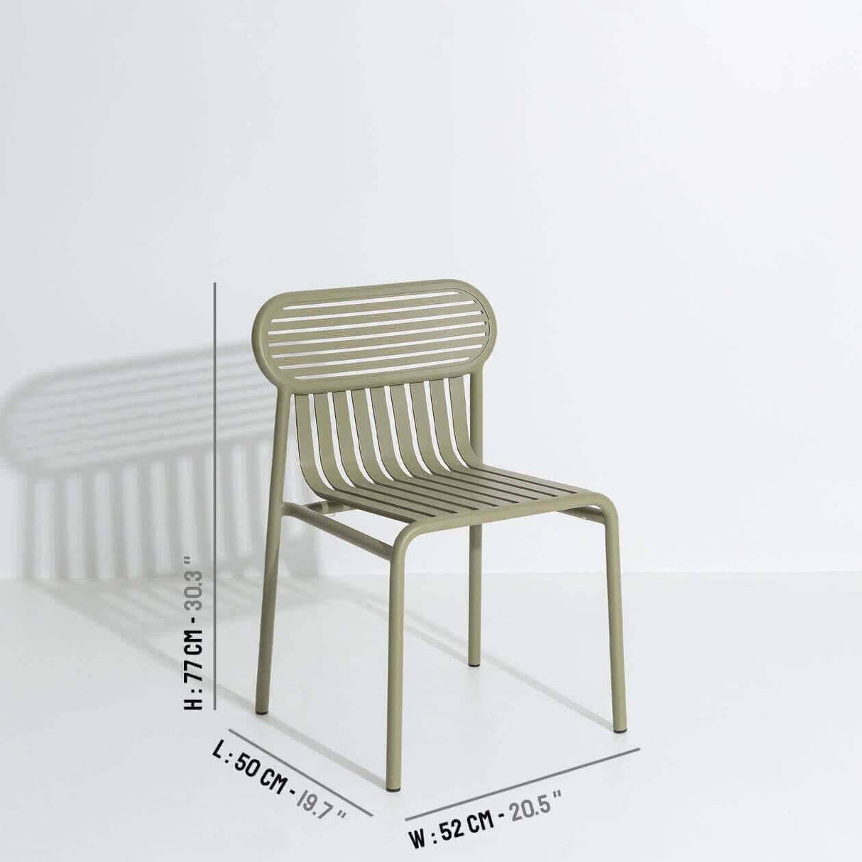 Petite Friture Week-end Chaise sans accoudoirs