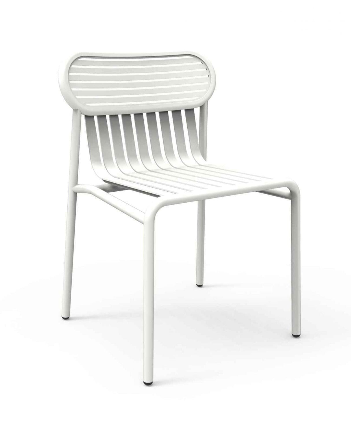 Petite Friture Week-end Chaise sans accoudoirs Blanc (RAL 9016)