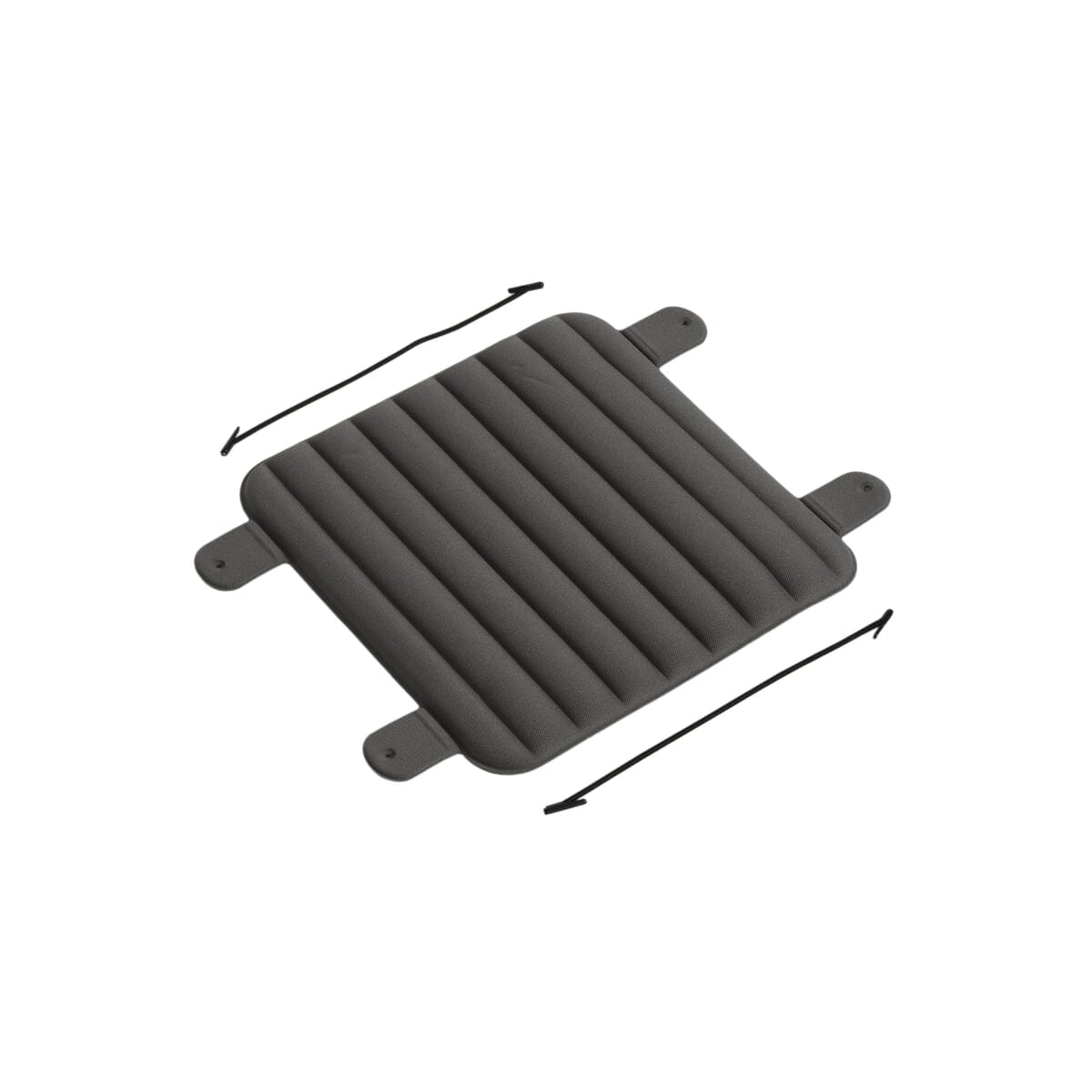 Petite Friture Week-end Coussin d'assise 50x37cm Gris Anthracite