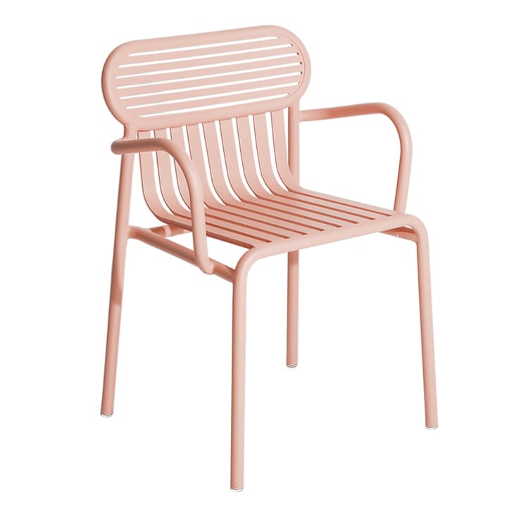 Petite Friture Week-end Fauteuil Bridge avec accoudoirs Blush