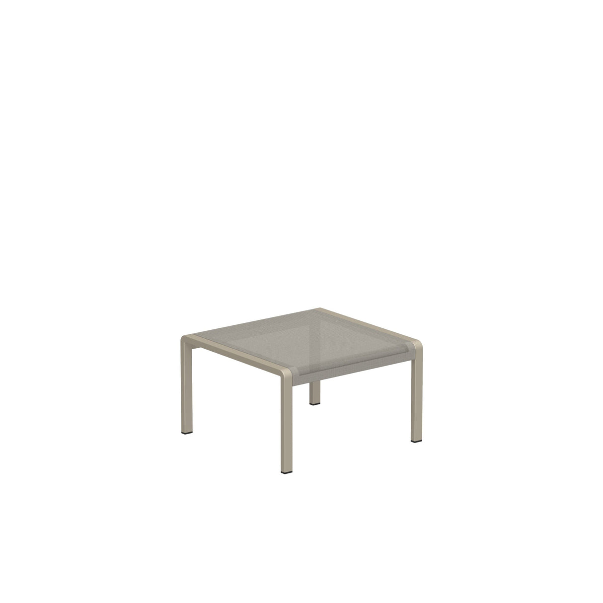 Royal Botania Alura ALRFT Repose-pieds empilable Laqué Sand S - Toile Pearl Grey PG