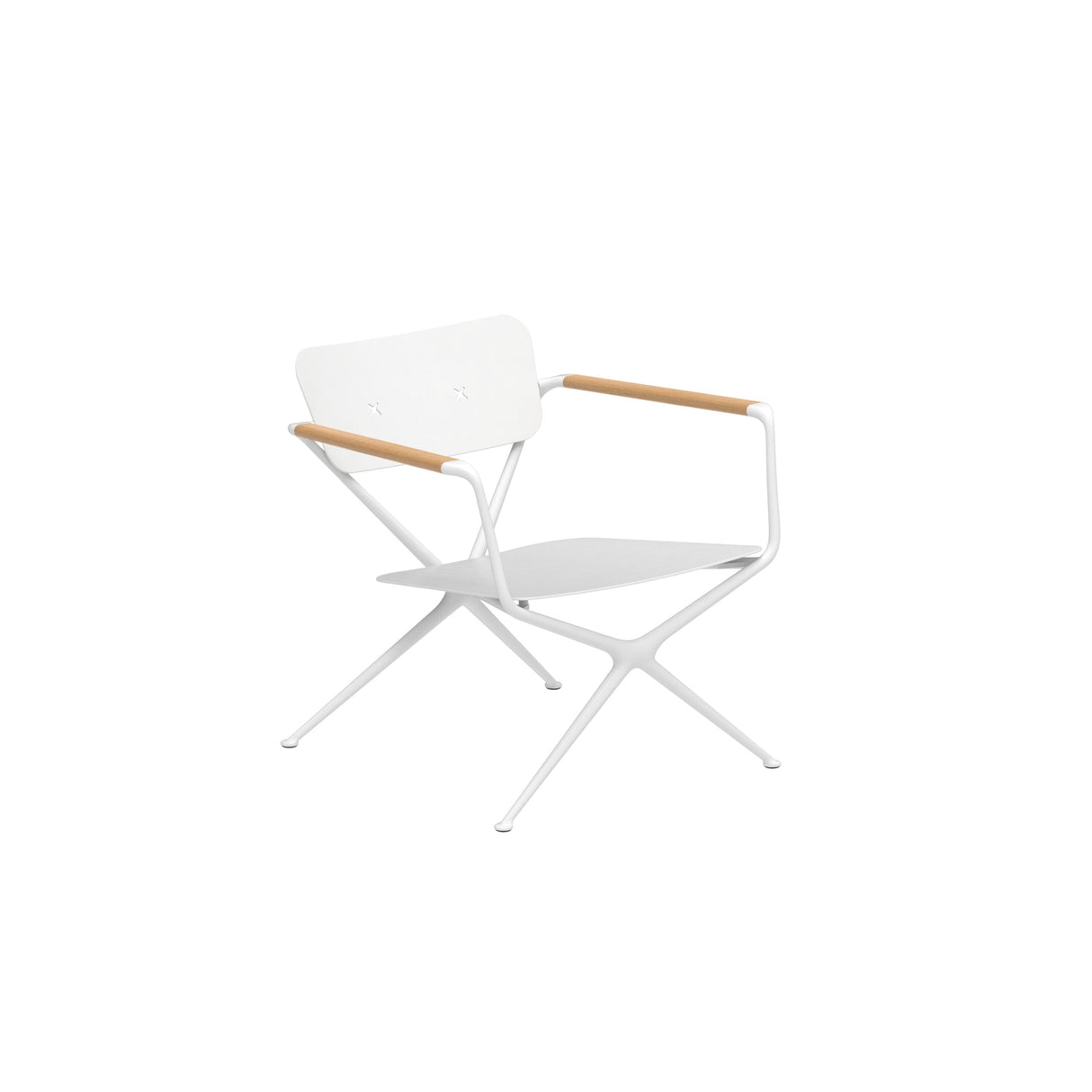 Royal Botania Exes EXS77 Fauteuil bas Lounge White WR