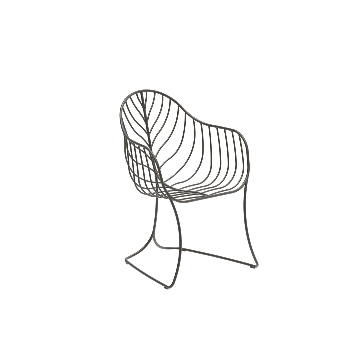 Royal Botania Folia FOL55 Fauteuil repas Bronze BR