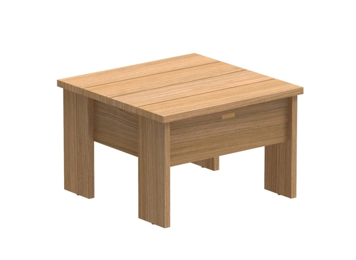 Royal Botania New England Table d'appoint 56x56cm h:40cm Teck