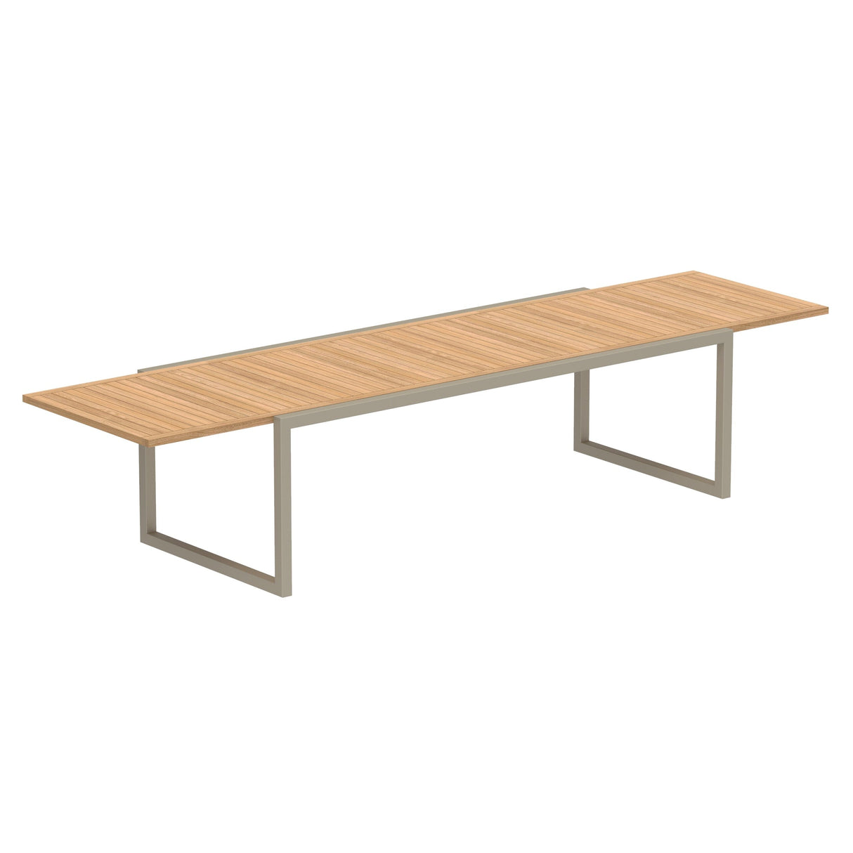Royal Botania Ninix NNX360 Table repas extensible 240-360x100cm Laqué Sand S Teak W