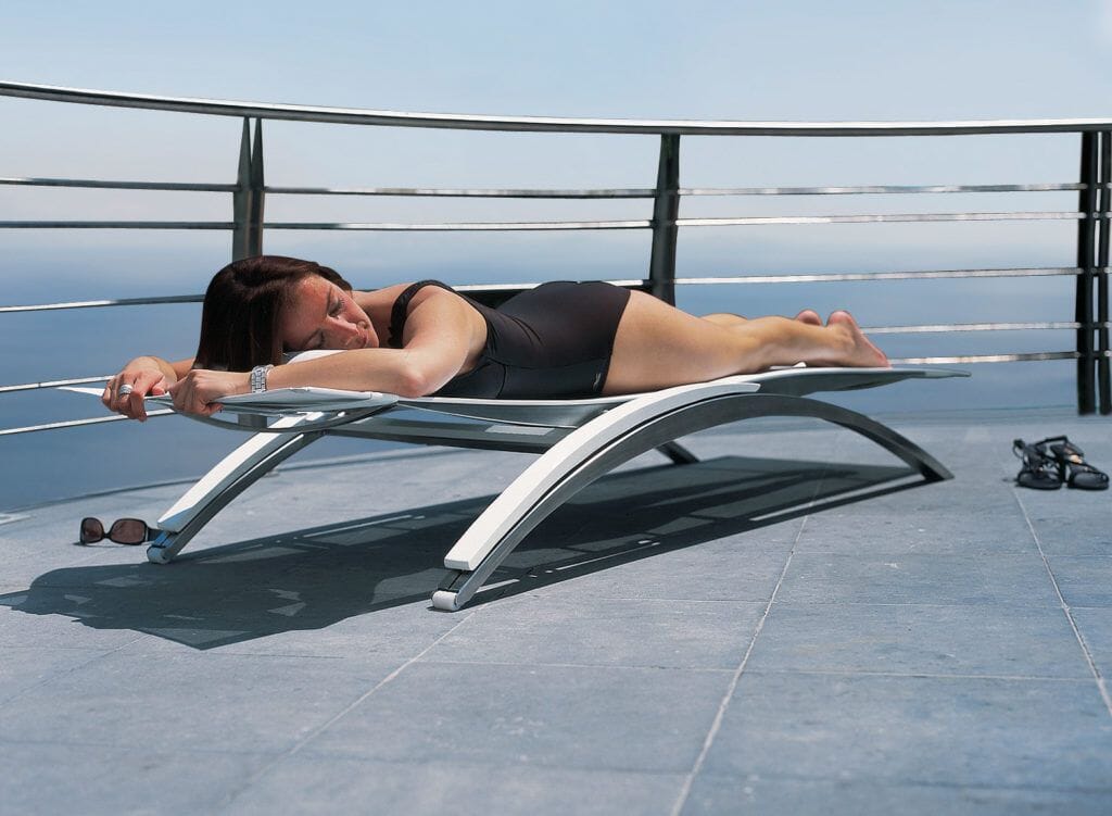 Royal Botania O-zon OZN195T Chaise longue Lounger empilable