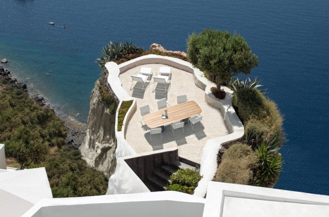 Royal Botania QT QT195T Chaise longue Lounger avec repose-pieds