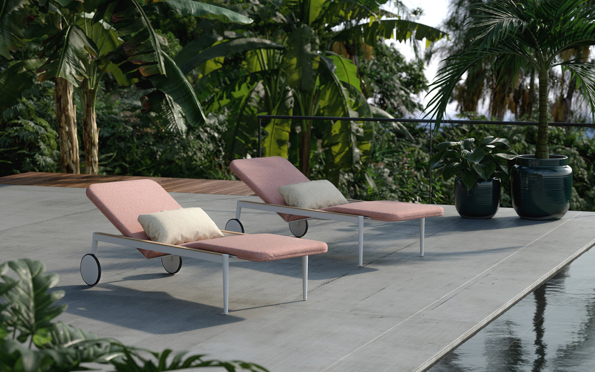 Royal Botania Styletto STY195T Chaise longue Lounger