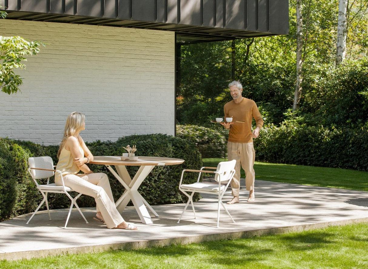 Royal Botania Traverse TRV130F Table repas Ø130cm