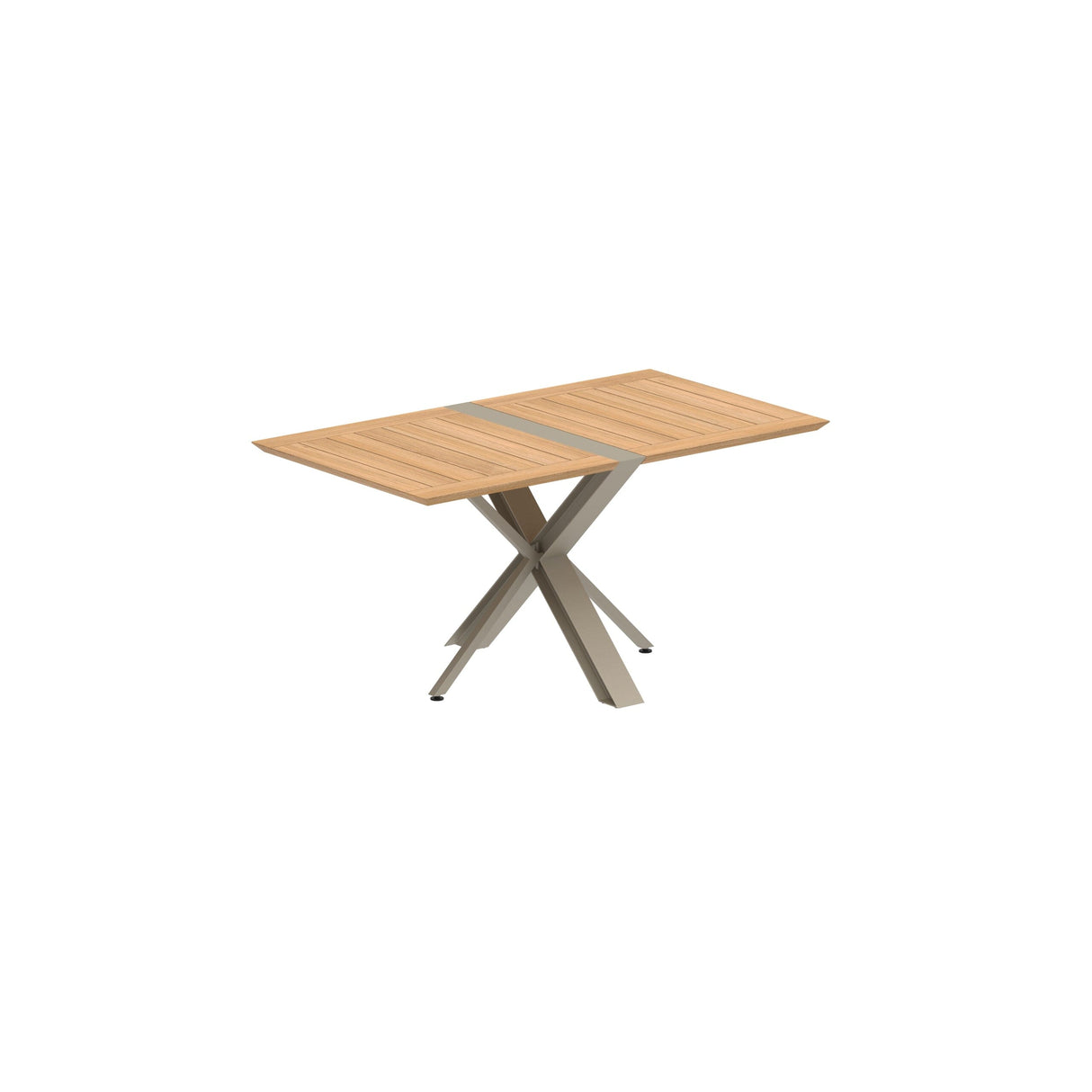 Royal Botania Traverse TRV150F Table repas 150x85cm Laqué Sand S Teak W