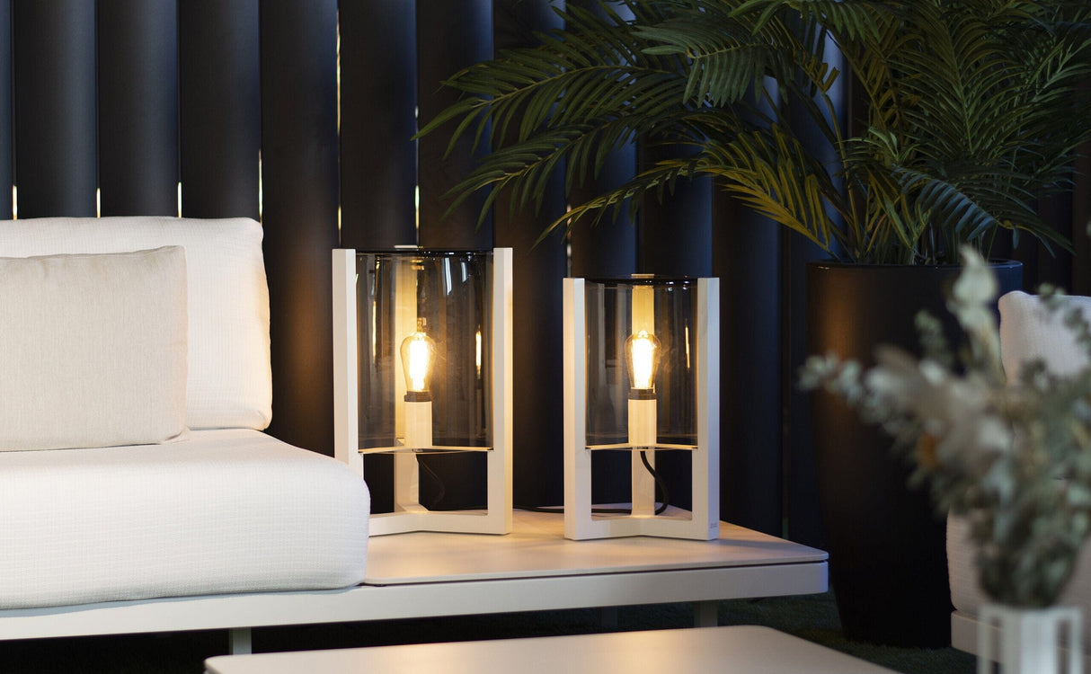 Royal Botania Tristar Lampe White outdoor h:45cm