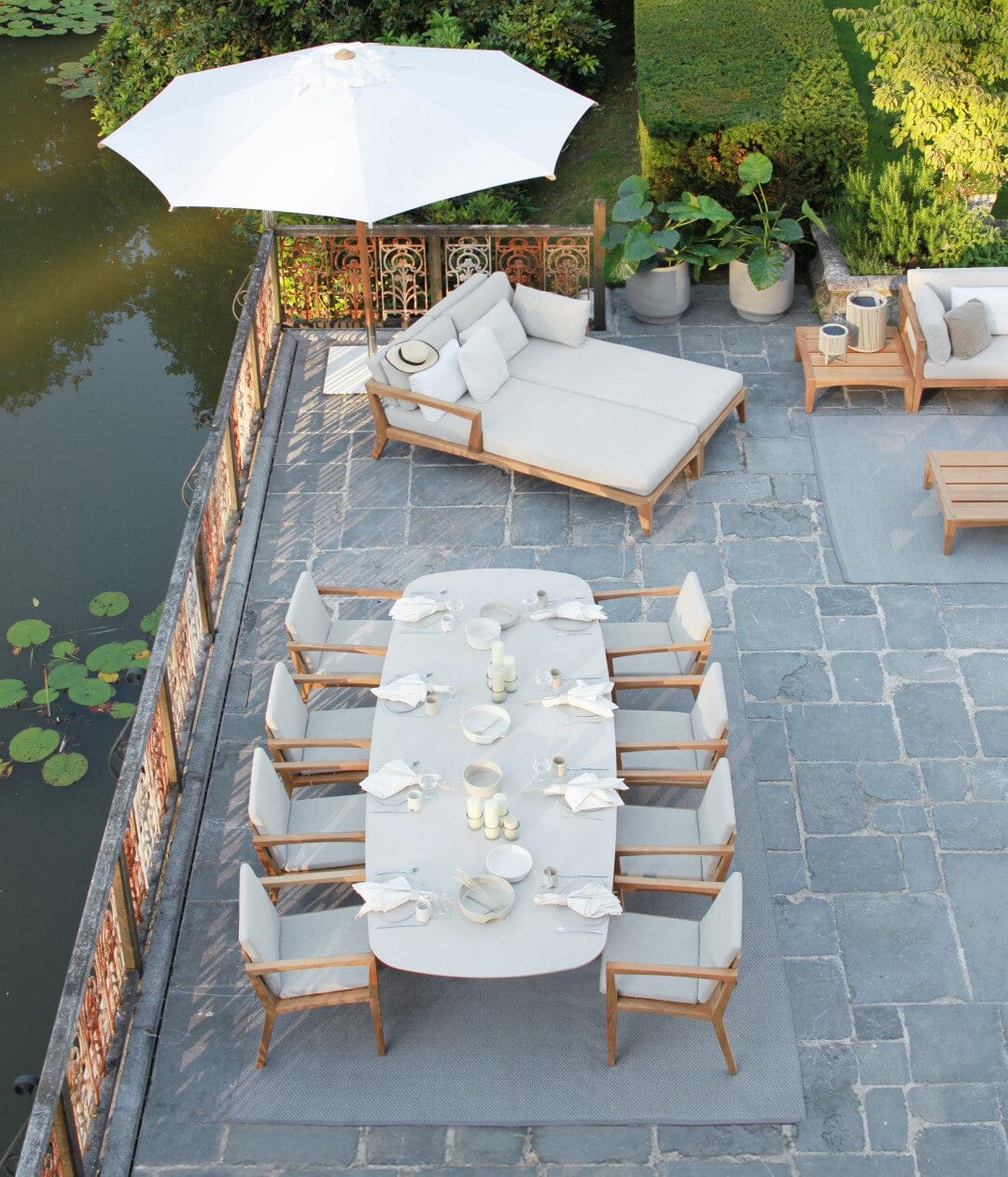 Royal Botania Zenhit Fauteuil repas Teck