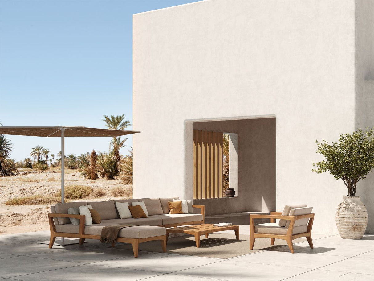 Royal Botania Zenhit Lounge Table basse 150x80cm h:30cm