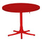 Schaffner Arbon Table repas rabattable Ø92cm Rouge 30 Rouge 30 