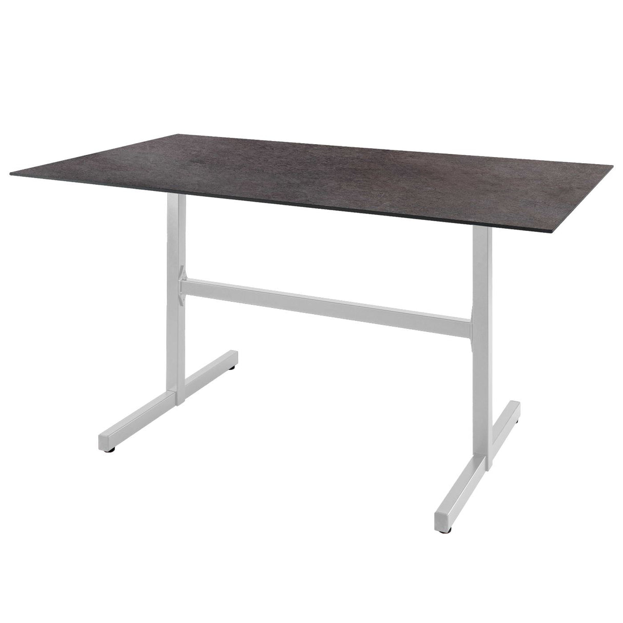 Schaffner Basel table repas rabattable 120x80cm Blanc 90 Déco Cooperfield dc