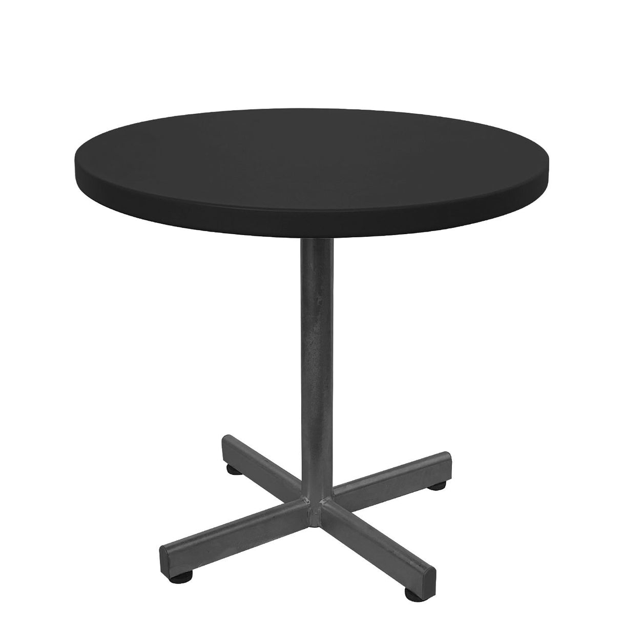 Schaffner Basic Table d'appoint rabattable Ø54cm h:50cm Anthracite 77 Noir 91
