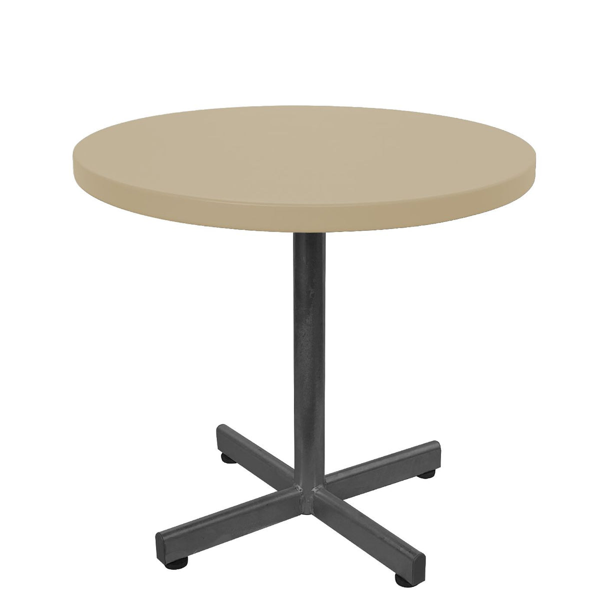 Schaffner Basic Table d'appoint rabattable Ø54cm h:50cm Anthracite 77 Sable Pastel 15