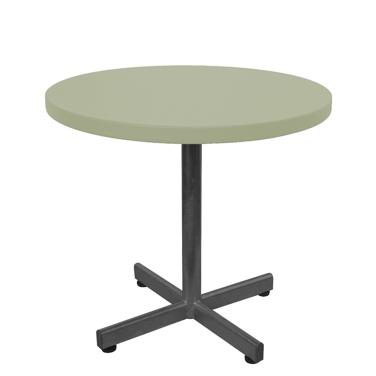 Schaffner Basic Table d'appoint rabattable Ø54cm h:50cm Anthracite 77 Vert Pastel 64